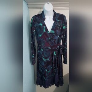 Simply Vera Wang Wrap Around Dress Size Petite Medium